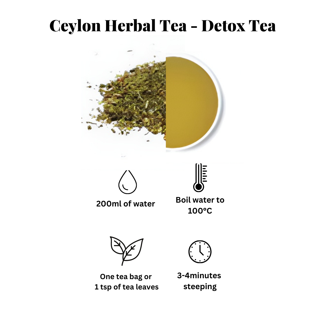 
                  
                    Ceylon Herbal Tea - Detox Tea -Whiteoak Online
                  
                