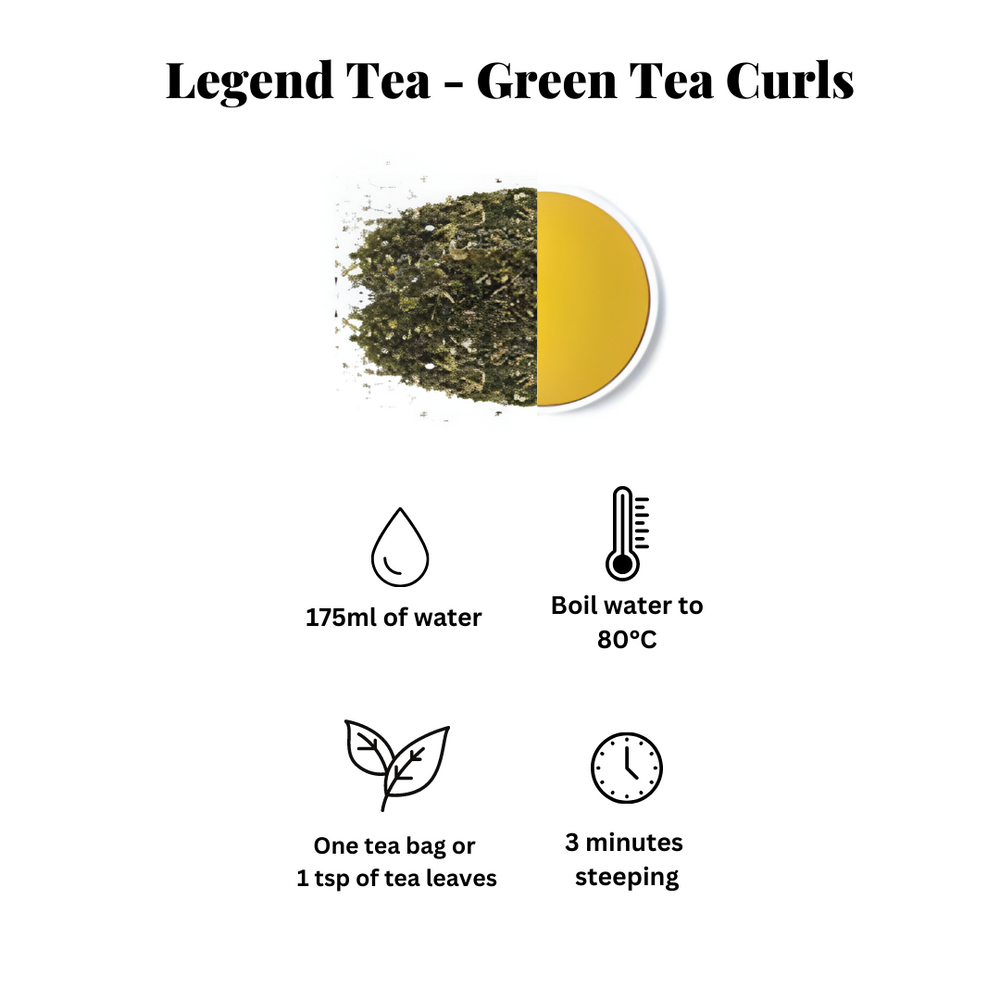 
                  
                    Pure Ceylon Tea Green Tea Curls - Whiteoak Online
                  
                
