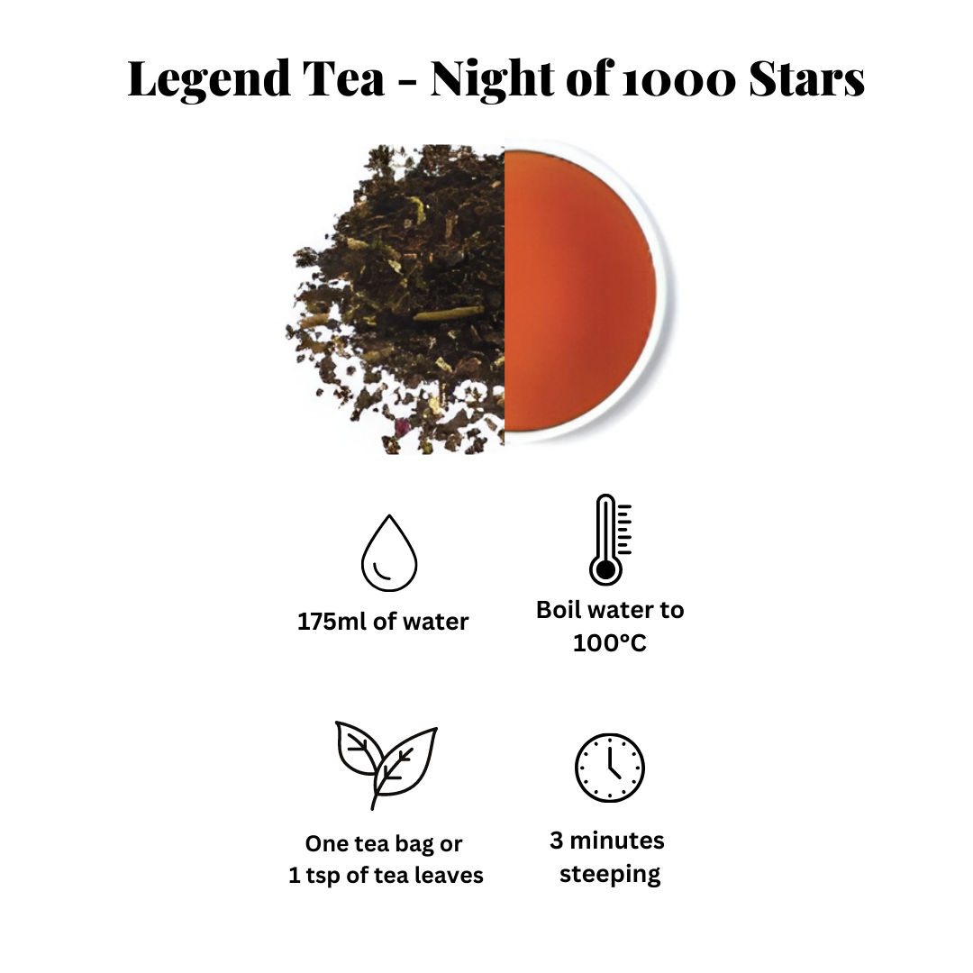 
                  
                    Pure Ceylon Tea - Night of 1000 Stars - Whiteoak Online
                  
                