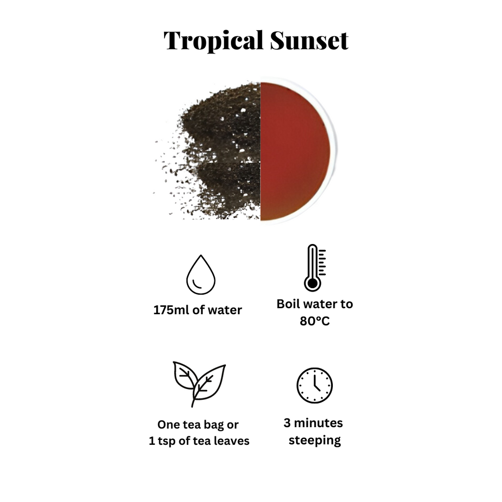 
                  
                    Fruity Ceylon Premium Tea - Tropical Sunset - Black Tea - Whiteoak Online
                  
                